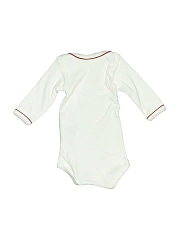 Petit Bateau Long Sleeve Onesie (view 2)