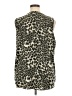 Daniel Rainn Animal Print Ivory Sleeveless Blouse Size XL - photo 2