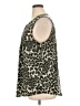 Daniel Rainn Animal Print Ivory Sleeveless Blouse Size XL - photo 5