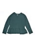 Hanna Andersson Teal Long Sleeve Top Size 10 - photo 1