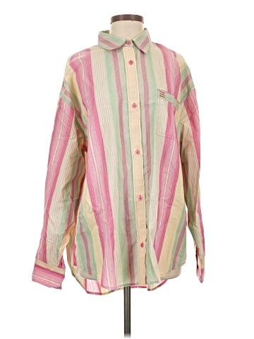 BDG Long Sleeve Button-Down Shirt (view 1)