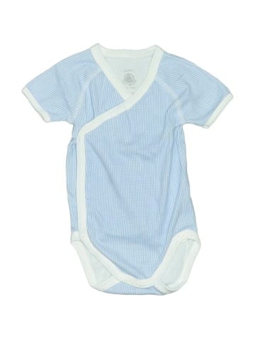 Petit Bateau Short Sleeve Onesie (view 1)