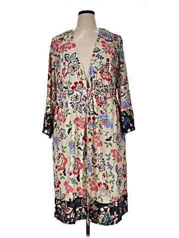 ELOQUII Kimono (view 1)