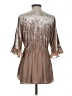 DR2 Tan 3/4 Sleeve Blouse Size S - photo 2