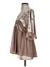 DR2 Tan 3/4 Sleeve Blouse Size S - photo 5