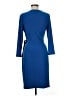 Anne Klein Solid Blue Cocktail Dress Size 6 - photo 2