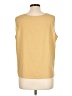 Joanna Yellow Sleeveless Top Size L - photo 2