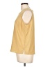 Joanna Yellow Sleeveless Top Size L - photo 5