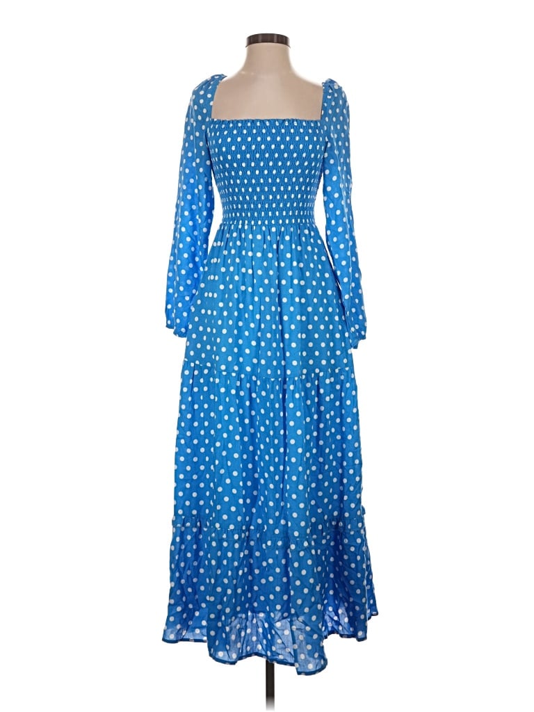 Pre-owned Left Coast By Dolan Casual Dress In Blue
