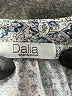dalia Blue 3/4 Sleeve Blouse Size S - photo 7