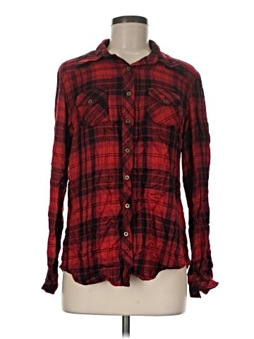 Angie Long Sleeve Button-Down Shirt (view 1)