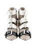 No. 21 100% Leather White Ivory Ankle Boots Size EU 35 - photo 2