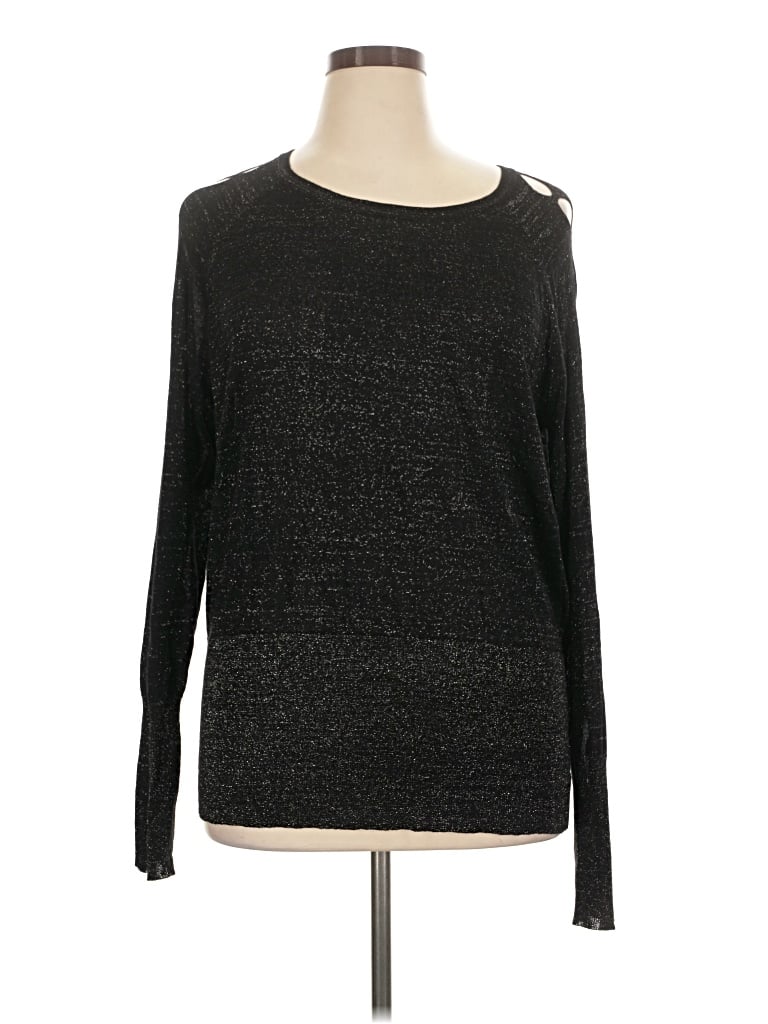 Pre-owned Venus Pullover Sweater In Black