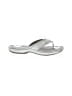 Clarks Gray Flip Flops Size 8 - photo 1