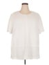 Teddi White Short Sleeve Top Size 22 - photo 1