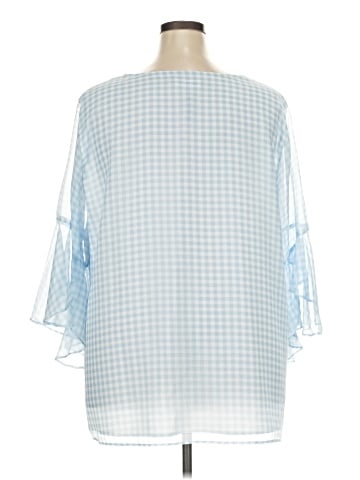 Calvin Klein Long Sleeve Blouse (view 2)