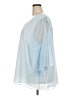 Calvin Klein 100% Polyester Blue Long Sleeve Blouse Size 3X - photo 5