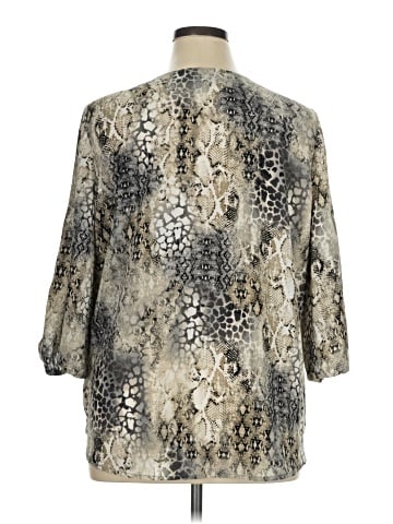 Apt. 9 3/4 Sleeve Blouse (view 2)