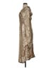 Ann Taylor Metallic Gold Cocktail Dress Size 14 - photo 5