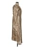 Ann Taylor Metallic Gold Cocktail Dress Size 14 - photo 4