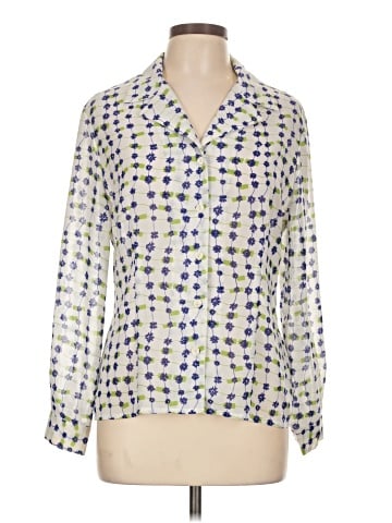 Petite Sophisticate Long Sleeve Blouse (view 1)