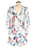 Charlotte Russe 100% Polyester Floral White Romper Size S - photo 2