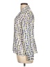 Petite Sophisticate 100% Polyester Print Ivory Long Sleeve Blouse Size 12 - photo 5
