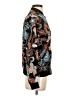 Susan Graver Print Black Track Jacket Size XS - photo 4