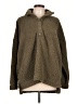 Aerie 100% Polyester Brown Green Poncho Size L - photo 1