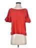 Max Studio Red Short Sleeve Top Size XS - photo 1