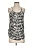 Faded Glory 100% Polyester Silver Tank Top Size 4 - photo 1