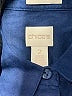 Chico's 100% Linen Solid Blue 3/4 Sleeve Button-Down Shirt Size Lg (2) - photo 7