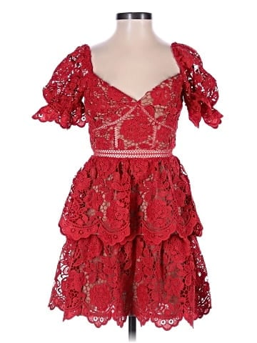 Self-Portrait Cocktail Dress (view 1)
