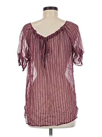 Worth New York Short Sleeve Silk Top (view 2)