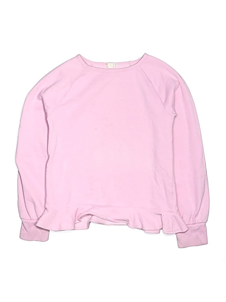 Pre-owned Crewcuts Kids' Sweatshirt In Pink