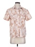 Eddie Bauer 100% Polyester Tropical Orange Short Sleeve Blouse Size S - photo 1
