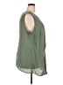 Cato 100% Polyester Green Sleeveless Blouse Size 22 - photo 4