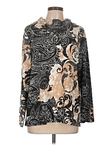 Weekends by Chico's Long Sleeve Blouse (view 1)