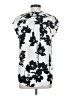 Daniel Rainn 100% Polyester Floral White Short Sleeve Blouse Size S - photo 2