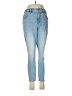 Express Solid Blue Jeans Size 8S - photo 1