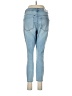Express Solid Blue Jeans Size 8S - photo 2