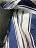 Atmosphere 100% Polyester Stripes Blue Casual Dress Size 8 - photo 4