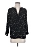 Daniel Rainn Stars Black 3/4 Sleeve Blouse Size S - photo 1