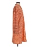 Gap 100% Polyester Chevron-herringbone Orange Casual Dress Size S (tall) - photo 4