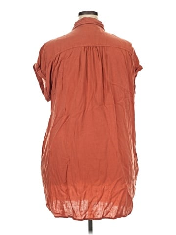 a.n.a. A New Approach Short Sleeve Blouse (view 2)