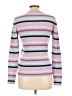 St. John's Bay Stripes Purple Pullover Sweater Size L - photo 2