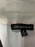 Shinestar 100% Polyester Ivory Short Sleeve Blouse Size M - photo 7
