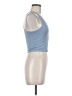 Lulus Blue Sleeveless Top Size M - photo 4