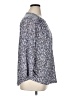 H&M 100% Polyester Blue 3/4 Sleeve Blouse Size XL - photo 4