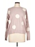 T Tahari Polka Dots Pink Pullover Sweater Size L - photo 1